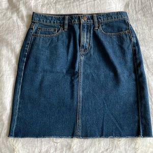 J crew denim skirt